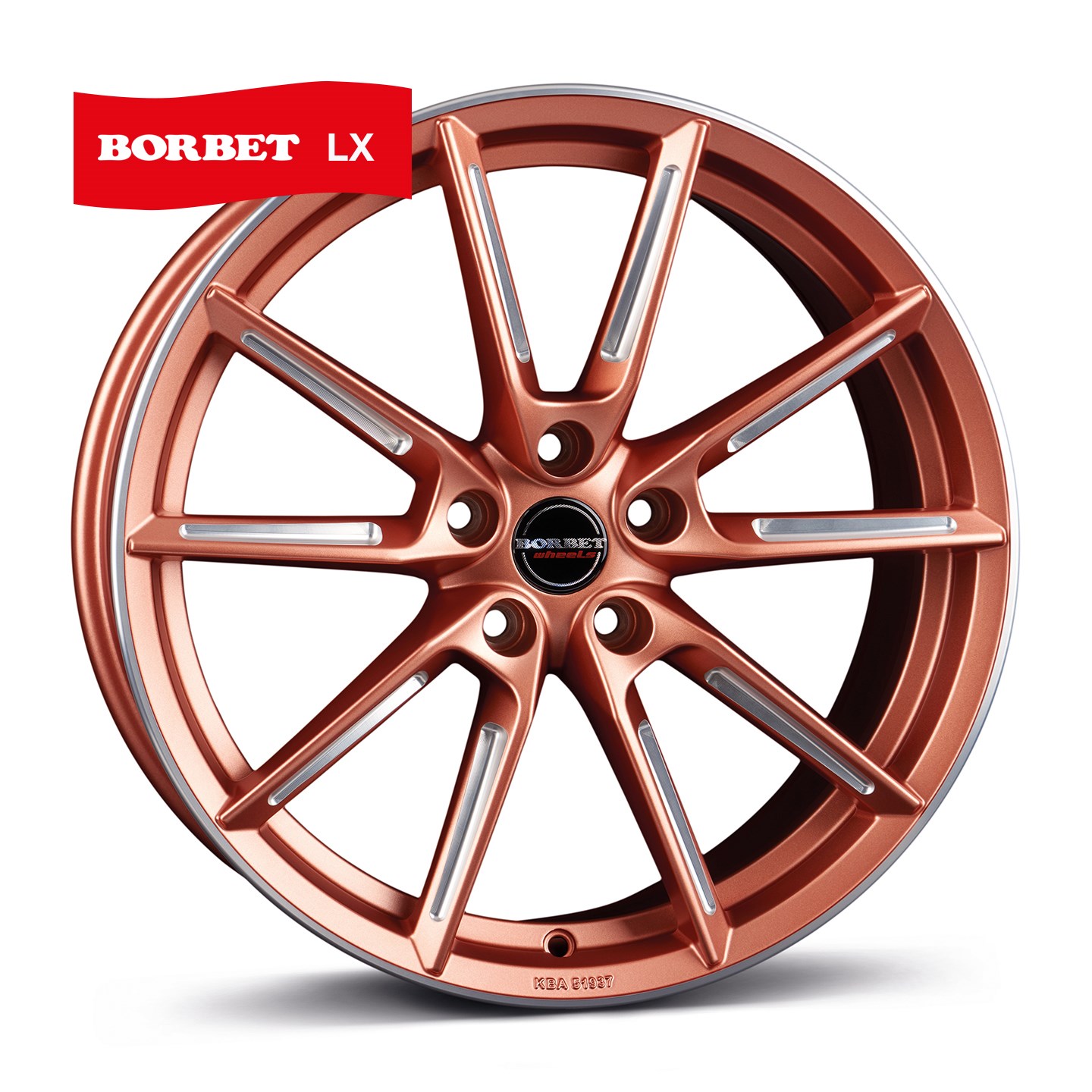BORBET LX KOPER GEPOLIJST 496751